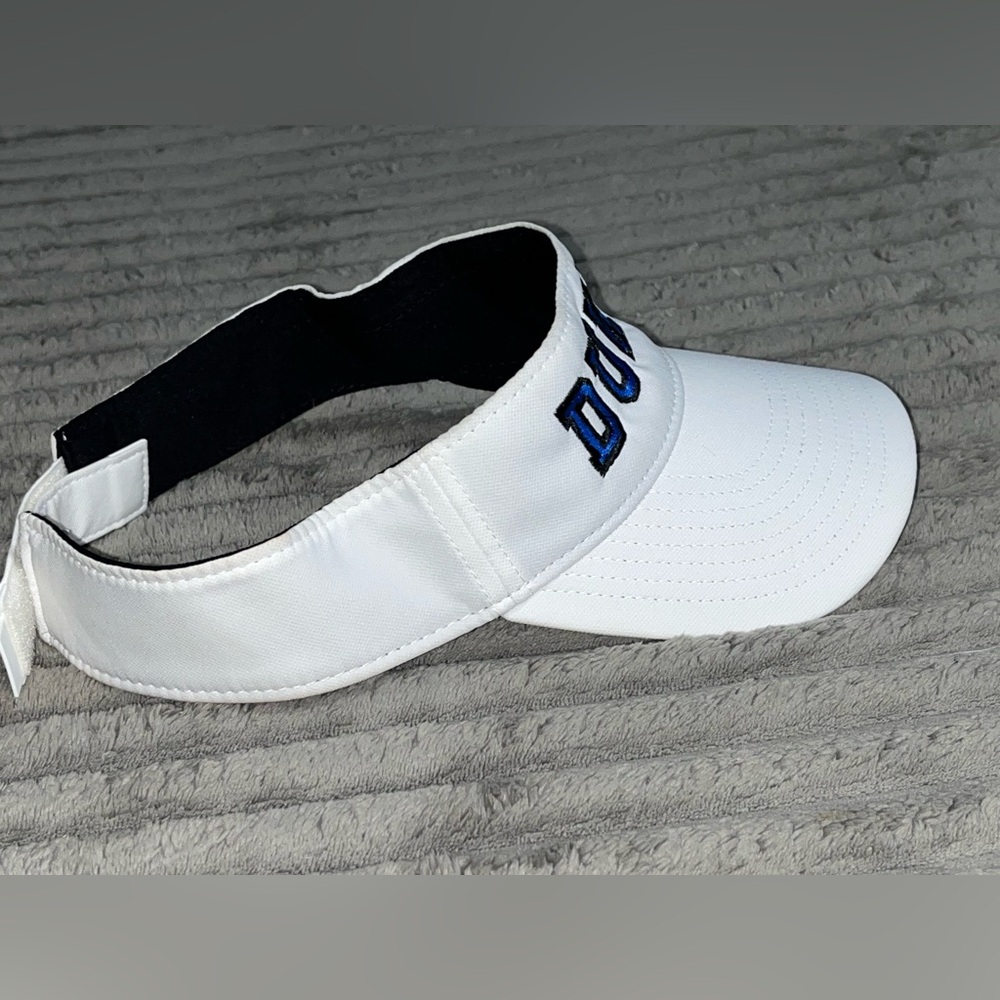 Duke Blue Devils Hat Cap Strapback Nike Dry Fit Black White  NCAA College - Picture 8 of 12